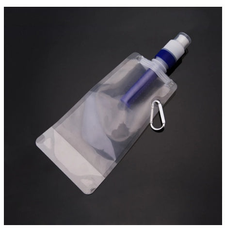 TravelMate Foldable Water Bag – Filtered Hydration On-the-Go